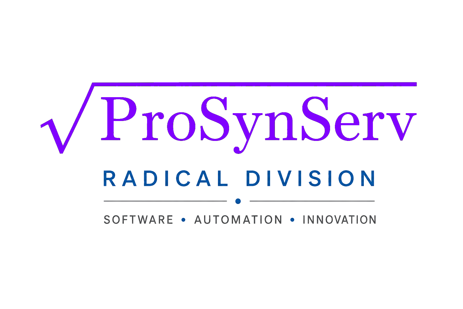 √ProSynServ Radical Division — Software · Automation · Innovation